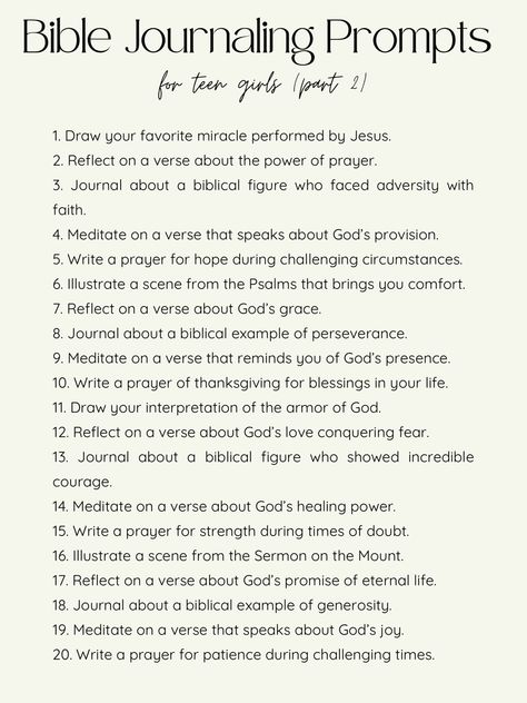 Feel free to use these prompts to explore your faith, express your thoughts, and deepen your relationship with God through your journaling. Journal Prompts Faith, Journal Prompts To Get Closer To God, Christian Journal Prompts For Healing, Bible Prompts Journal Ideas, Godly Journal Prompts, Bible Study Prompts, Faith Journal Prompts, Christian Prompts, Starting Journaling