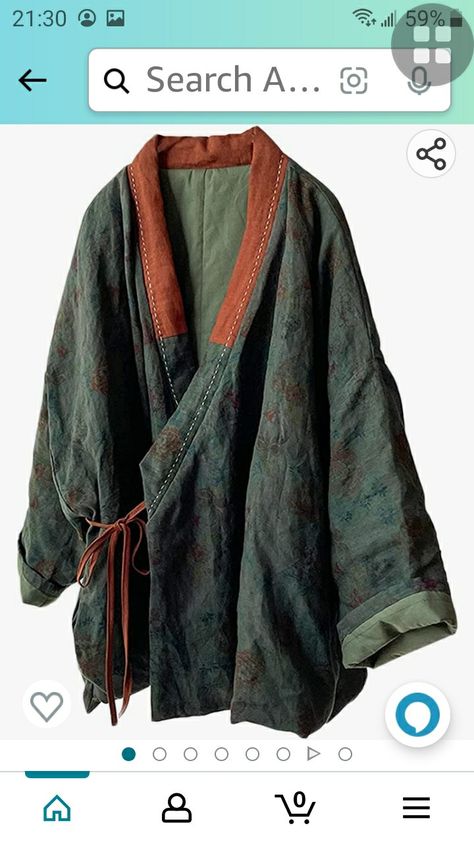 Simple Kimono, Fancy Robes, Linen Products, Hanfu Style, Gilet Kimono, Padded Shorts, Cardigan Design, Chinese Hanfu, Wrap Cardigan