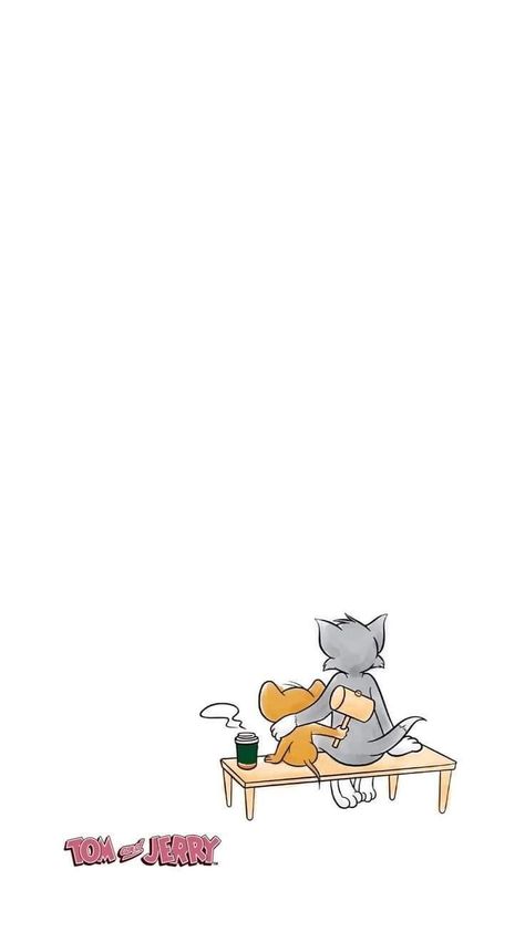 Tom Jerry Wallpaper, Tom And Jerry Cute, Tom And Jerry Quotes, Jerry Wallpapers, Tom And Jerry Pictures, Tom And Jerry Wallpapers, Disney Character Drawing, Tom And Jerry Cartoon, Doodle Characters