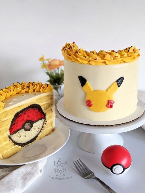 Pokemon Cake Ideas, Pokemon Birthday Party Ideas, Pokemon Birthday Cake, Pikachu Cake, Pokemon Cake, Pokemon Birthday Party, Pokemon Birthday, Baby Birthday Cakes, Childrens Birthday Cakes