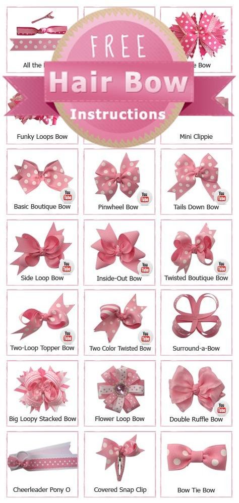 DIY::BEST Free Hair Bow Tutorials! Step by Step, So many TUTORIALS !! Easy and fun! Hair Bow Instructions, Make Hair Bows, Hair Bow Tutorial, Pinwheel Bow, Diy Bebe, Diy Bows, Make Hair, Bow Tutorial, Styrofoam Ball