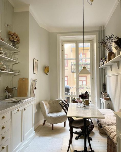 my scandinavian home: Mia's Serene Stockholm Apartment is Full of Texture Room Separation Ideas, Room Separation, Home Ideas Kitchen, Swedish Homes, Stockholm Apartment, My Scandinavian Home, Home Drawing, Drawing Home, Home Decor Minimalist