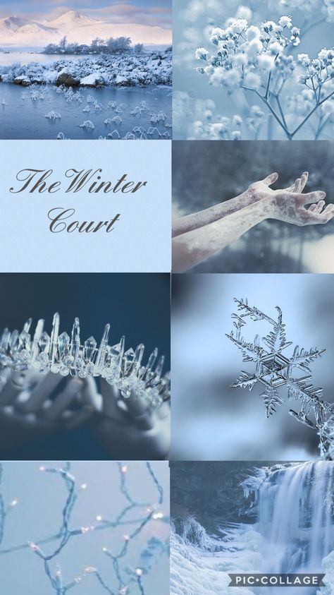 The Winter Court Aesthetic, Winter Court Acotar Aesthetic, Winter Royal Aesthetic, Winter Pastel Aesthetic, Winter Mood Board Aesthetic, Seelie Court Aesthetic, Ice Fairy Aesthetic, Acotar Courts Aesthetic, Ice Aesthetic Wallpaper