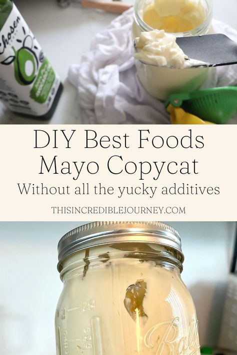 Homemade Mayo: Easy and Healthy Avocado Oil Mayo - This Incredible Journey Avocado Oil Mayonnaise Recipe, Healthy Mayo, Diy Spice Mix, Avocado Oil Mayo, Dipping Sauces For Chicken, Healthy Avocado, Homemade Mayo, Mayonnaise Recipe, Stuffed Avocado Healthy