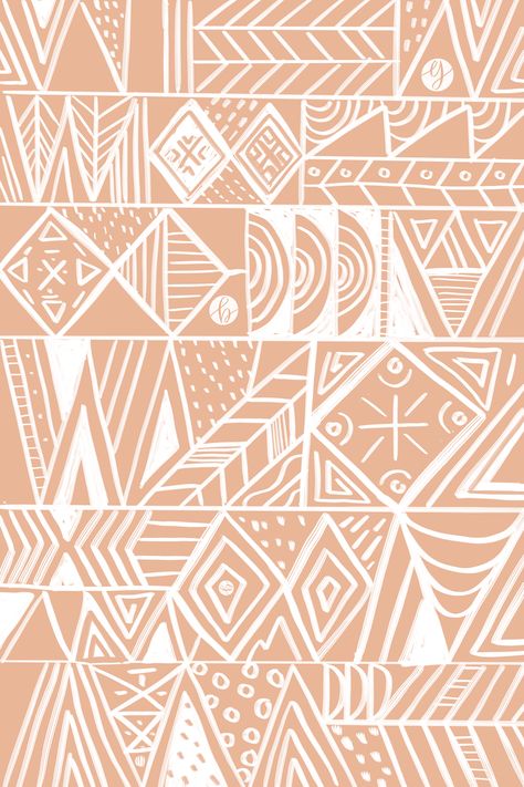 Click through so you can download your wall paper instantly to keep as your phone or desktop backdrop! This cute geometric boho tribal pattern is handmade and drawn by yours truly. Enjoy this bohemian design for free! Bohemian Design Graphic, Bohemian Print Patterns, Boho Prints Pattern, Bohemian Pattern Art, Bohemian Design Pattern, Boho Graphic Design, Bohemian Background, Boho Pattern Design, Branded Tissue Paper