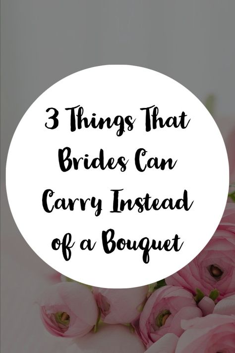 Carrying a bouquet of flowers down the aisle is steeped in tradition. But perhaps you are looking for something more innovative and creative. Don’t worry, you are in luck. There are several exciting alternatives to the traditional flower bouquet. Here is what brides can carry instead of a bouquet. What To Carry Down The Aisle Instead Of Flowers, Bride With No Bouquet, Instead Of Bouquet Wedding Ideas, Bride Without Bouquet, Bouquet Alternative Non-floral, Flowers Down The Aisle, Unusual Wedding Bouquets, Alternative Wedding Bouquet, Instead Of Flowers