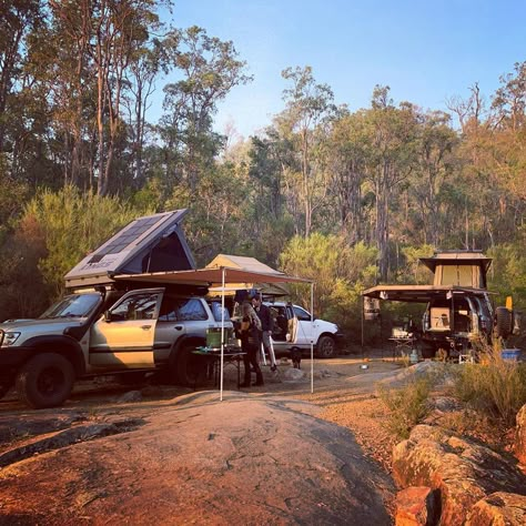 4wd Camping Setup Australia, Australian Camping Aesthetic, 4wd Aesthetic, Australian Camping, Ute Camping, 4wd Camping, Roadtrip Australia, Camping Australia, Camping Setup