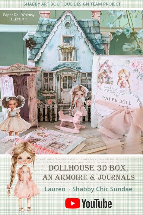 Design Team Easter Treats - Shabby Art Boutique Shabby Art Boutique, Art Boutique, Mini Journal, Vintage Cottage, Boutique Homes, Doll Maker, Easter Treats, Australian Artists, Altered Books