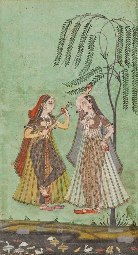 Mughal Miniature Paintings, Indian Miniature, Mughal Art Paintings, Southeast Asian Arts, Mughal Art, Mughal Paintings, Pichwai Paintings, Miniature Paintings, Indian Painting