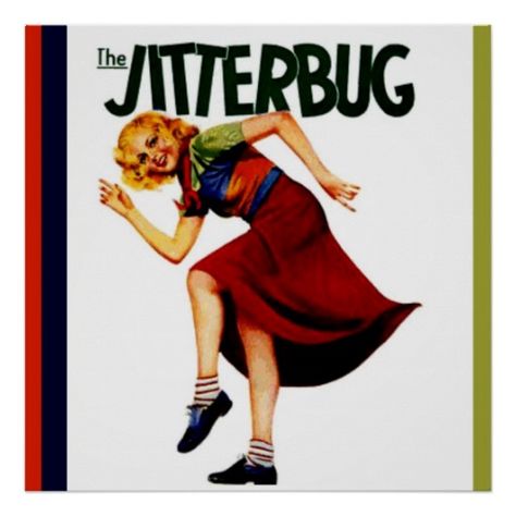 retro jitterbug dance print poster picture Jitterbug Dance, Crochet Beautiful, Old Magazine, All About Dance, Retro Pictures, Jitterbug, Lindy Hop, Swing Dancing, Swing Dance