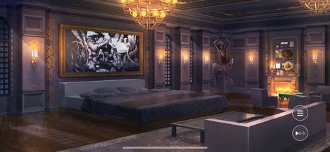 Common Room, Obey Me, Hells Kitchen, Twins Room, Attic Rooms, Shall We Date, Anime Backgrounds Wallpapers, Guest Room, Chaise Lounge