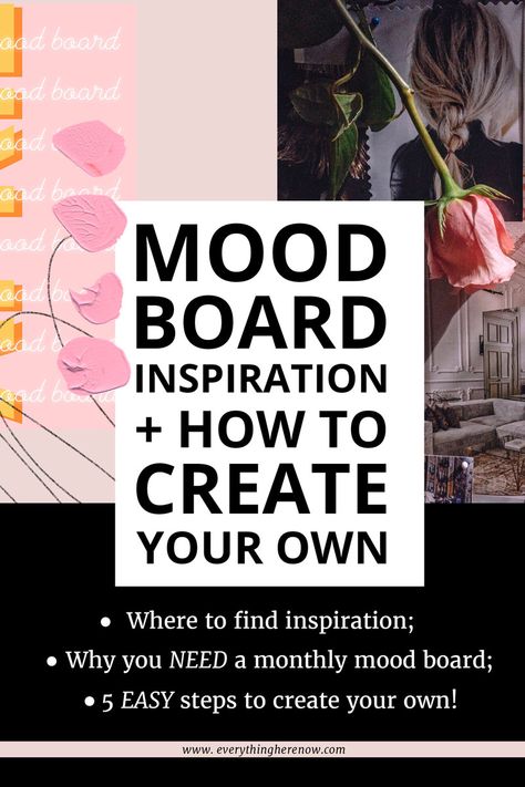 Mood Board Inspiration + How To Create Your Own www.everythingherenow.com Mood Board Diy, Networking Questions, Make A Mood Board, Mood Board Inspiration, Board Inspiration, The Mood, Diy Art, Put Together, Mood Boards