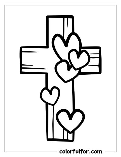 Kids Church Coloring Pages, Bible Colouring Pages For Kids, Cross Drawings Easy, God Loves Me Craft For Kids, Cross Coloring Pages Free Printables, Jesus Coloring Pages Printables, Bible Drawings Doodles, Christian Coloring Pages Free Printable, Church Coloring Pages For Kids