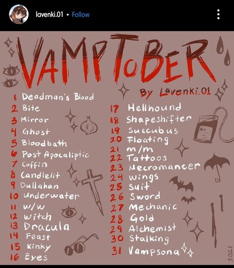 Cringetober 2023 List, Christmas Drawing Prompts, Spooktober Art Challenge, October Drawing Prompts, Monthly Drawing Prompts, October Art Challenge 2024, Oc Tober Prompts, October Drawing Challenge 2024, October Art Challenge