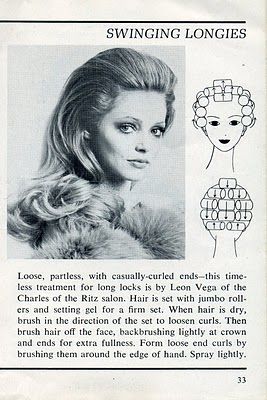 Rolled Long Hairstyles Beach Waves Hair Tutorial, Vintage Hairstyles Tutorial, 1960s Hair, Vintage Curls, 60s Hair, 70s Hair, Roll Hairstyle, Hair Patterns, Roller Set