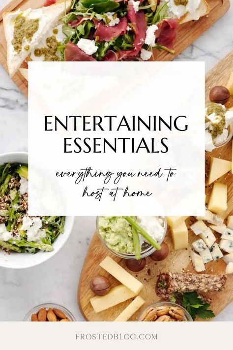 How To Host A Party, Hosting A Dinner Party At Home, Hosting Necessities, Hosting At Home, Dinner Party Planning, Hosting Parties, Hosting Ideas, Hosting Tips, Large Serving Trays