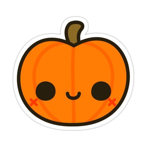 Decorate laptops, Hydro Flasks, cars and more with removable kiss-cut, vinyl decal stickers. Glossy, matte, and transparent options in various sizes. Super durable and water-resistant. Cute Jack O' Lantern is ready for Halloween! Lantern Sticker, Easy Halloween Drawings, Cute Halloween Drawings, Lantern Drawing, Dulceros Halloween, 30 Day Drawing Challenge, Jack O Lantern Faces, Tapeta Galaxie, Autumn Stickers