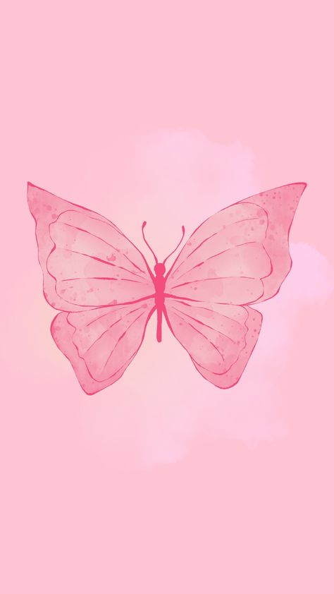 Butterfly Wallpaper Aesthetic Pink, Pink Butterfly Aesthetic Wallpaper, Butterfly Pink Aesthetic, Aesthetic Vogue Wallpaper, Pink Wallpaper Butterfly, Pink Butterfly Painting, Pink Butterfly Aesthetic, Aesthetic Butterfly Wallpaper, Pink Butterfly Wallpaper