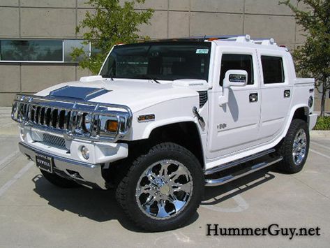 hummers | White Monotone 2008 Hummer H2 SUT #Hummer #Humvee #Rvinyl  =========================== http://www.rvinyl.com/Hummer-Accessories.html Hummer H2 Accessories, Hummer For Sale, Hummer Hx, H3 Hummer, Hummer Car, Hummer H1 Alpha, Hummer Truck, Super Pictures, H2 Hummer