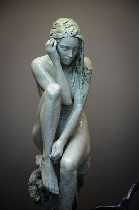 Sea Dreams – Neil Welch Bronze Sculptor Studio Sculptor Studio, Spa Wall, Life Drawing Pose, Bronze Statues Sculpture, Life Drawing Reference, Anatomy Sculpture, Human Sculpture, Human Anatomy Drawing, Art Deco Sculpture