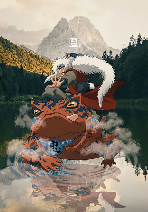 Naruto Jiraiya, Kurama Naruto, Naruto Shippudden, Naruto And Sasuke Wallpaper, Naruto Sketch, Naruto Drawings, Naruto Uzumaki Art, Naruto Fan Art, Japon Illustration