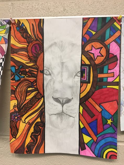 Three Types of art - abstract, non-objective, realism - middle school blog Intro To Art, God Fearing, 7th Grade Art, High School Art Lessons, High School Art Projects, 8th Grade Art, Middle School Art Projects, Art Lessons Middle School, 6th Grade Art