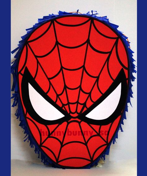 Kids Birthday Themes Boys, Spiderman Pinata, Birthday For Boys, Pinata Ideas, Spiderman Birthday Party Decorations, Spider Man Birthday, Piñata Ideas, Spiderman Birthday Party, Minecraft Birthday Party