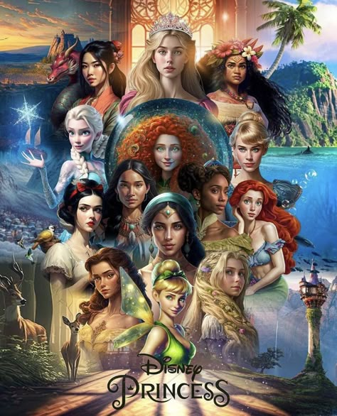 Disney Mignon, Disney Princess Anime, Walt Disney Princesses, Princess Fan Art, Disney Princess Characters, Disney Princess Artwork, All Disney Princesses, Disney Princess Fan Art, Disney Princess Fashion