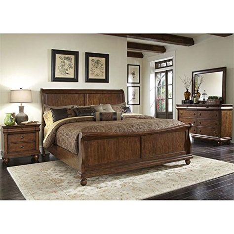 Bed Night, King Sleigh Bed, Queen Sleigh Bed, Sleigh Bedroom Set, Bed Stand, Furniture Rustic, Sleigh Bed, Sleigh Beds, Queen Bedroom