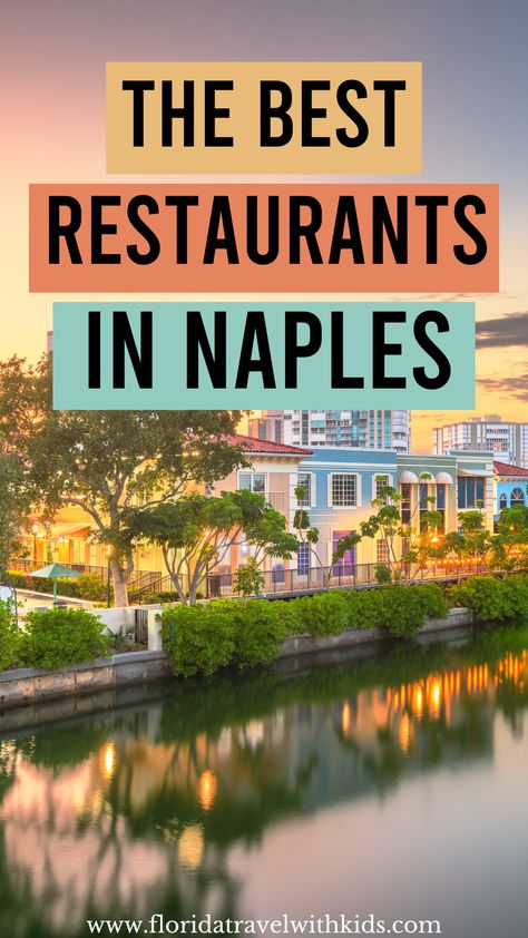 Here are the 28 best places to eat in Naples Florida. If you're planning a vacation in Naples, Florida and looking for the best restaurants - check out it! #naplesflorida #naples #restaurantsinnaples #floridavacation #swfl Best Beaches In Florida, Florida Day Trips, Florida Activities, Keys Florida, Best Beach In Florida, Beaches In Florida, Things To Do In Miami, Naples Beach, Things To Do In Orlando