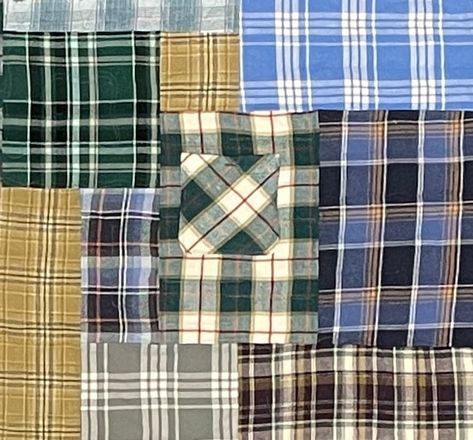 What You Need to Know About Plaid Shirt Quilts Quilts Made With Mens Shirts, Plaid Shirt Memory Quilt, Flannel Shirt Memory Quilt, Quilts Made From Flannel Shirts, Quilts Made With Plaid Fabric, Flannel Plaid Quilt, Plaid Shirt Quilt, Flannel Shirt Quilt Ideas, Men’s Shirt Quilt