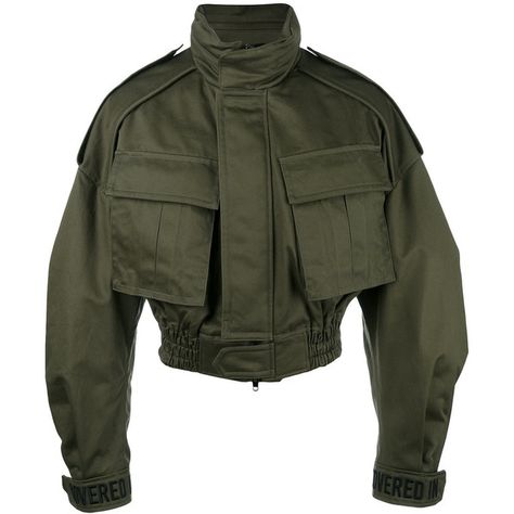 Juun.J cropped military jacket (98.075 RUB) ❤ liked on Polyvore featuring men's fashion, men's clothing, men's outerwear, men's jackets, outerwear, green, mens cotton field jacket, mens green jacket, mens cotton jacket and mens army green jacket Mens Green Jacket, Cropped Military Jacket, Green Jacket Men, Mens Military Jacket, Juun J, Military Jacket Green, Army Green Jacket, Army Fashion, Aviator Jackets