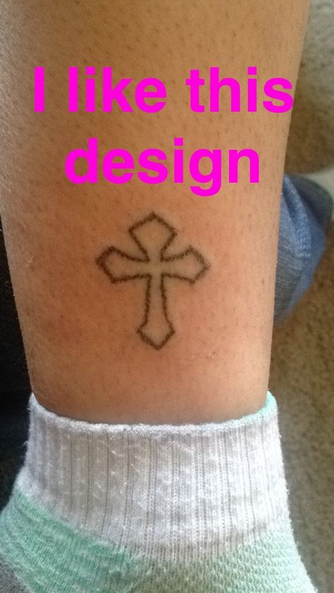 Stick and Poke cross tattoo Stink And Poke Ideas, Cross Stick And Poke, Cross Stick N Poke, Stick And Poke Cross, Cross Stick And Poke Tattoo, Chest Stick And Poke, Small Stick N Poke Tattoos, Moth Stick And Poke, Y2k Stick And Poke