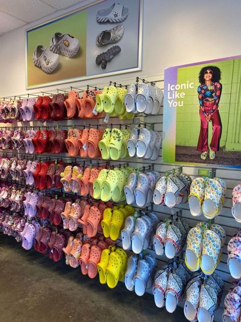 Crocs at the Lake Buena Vista Factory Stores. With some many styles and jibbitz to choose from. Don’t wait any longer come today! Buy one get one 50% Off. More deals throughout the store. Exclusions apply. Sale is subject to change. (Select Items) Crocs Store, Sas Shoes, Rack Room Shoes, At The Lake, Buy One Get One, Discount Coupons, Get One, Shoe Rack, How To Apply