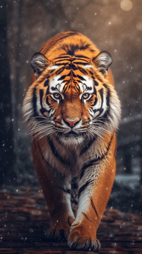 Captivating tiger artwork representing the epitome of beauty. Explore mesmerizing stripes and piercing eyes. Let the tiger's splendor adorn your screen. Tiger Images, Wild Animal Wallpaper, Tiger Artwork, Karakter Sanrio, Lion Photography, Tiger Wallpaper, Tiger Pictures, Wild Animals Pictures, Lion Images