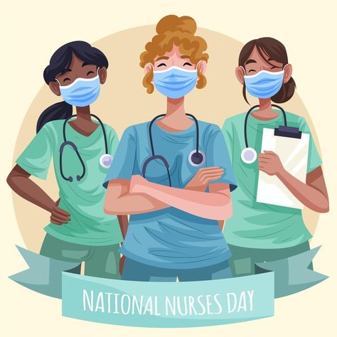 Nurse Cartoon, International Nurses Day, National Nurses Day, Happy Nurses Day, Nurse Team, Nurse Day, World Health Day, Medical Logo, Nursing Cap