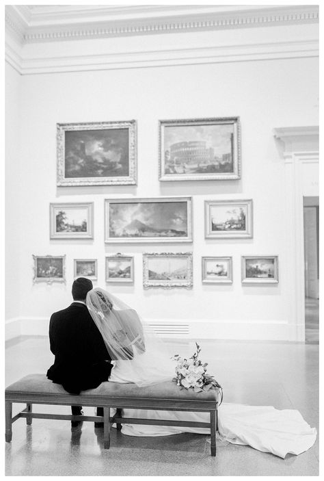 Classic Black-tie VMFA Wedding Bridesmaids Getting Ready, Art History Major, Bride And Her Bridesmaids, Black And White Images, Bridesmaid Getting Ready, Veil Hairstyles, White Images, British Virgin Islands, Virginia Wedding Photographer