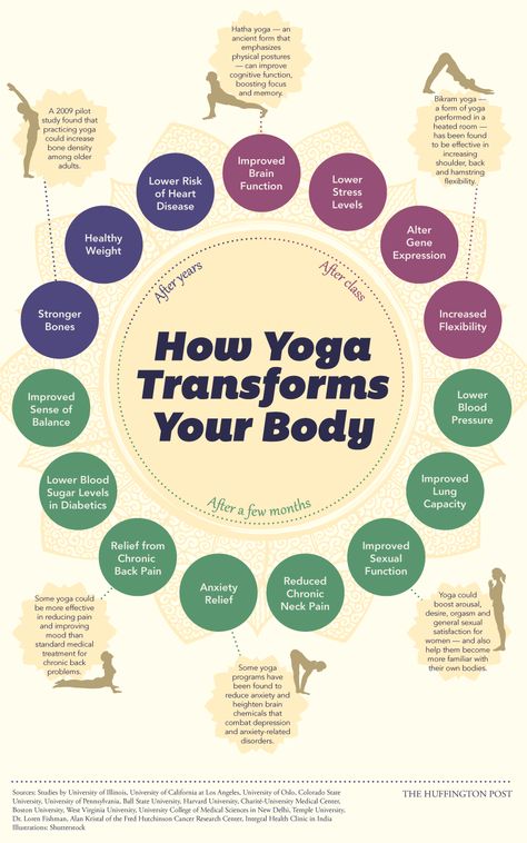 How Yoga Changes Your Body, Starting The Day You Begin (INFOGRAPHIC) Home Yoga Room Ideas, Strala Yoga, Organic Yoga Clothes, Hata Yoga, Yoga Bikram, Yoga Girls, Yoga Flows, Sup Yoga, Yoga Iyengar