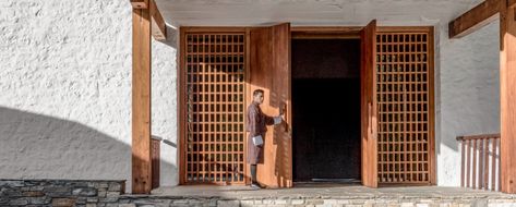 Amankora’s Paro Lodge, Bhutan: Our experience | cazenove+loyd Paros, Kerry Hill Architects, Kerry Hill, Hot Stones, Relaxation Room, Luxury Accommodation, Private Dining, Bhutan, Wood Burning Stove