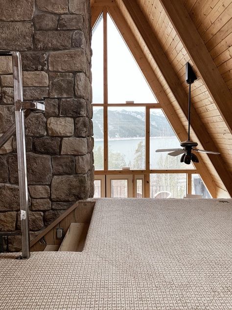 New Carpet in the Cabin Loft! - Chris Loves Julia Loft Carpet, Floor Design Ideas, Round Carpet Living Room, Cabin Loft, Kitchen Carpet Runner, Deep Carpet Cleaning, Carpet Stores, Carpet Ideas, Chris Loves Julia