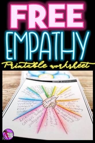 Empathy Worksheet, Morning Meeting Routine, Empathy Lessons, Empathy Activities, Character Lessons, Teaching Empathy, Teaching Character, School Counseling Lessons, Growth Mindset Activities