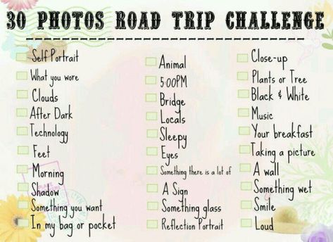 Road trip challenge #roadtrip #road #trip #pics Travel Photography Challenge, Vacation Photo Challenge, Travel Photo Challenge, Road Trip Journal Ideas, Photography Challenges, Road Trip Photography, Ideas For Photography, Photo Challenges, Photo A Day Challenge