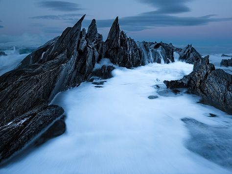 Norwegian Winter, Icy Landscape, National Geographic Photo Contest, Water Images, Sky Night, Tromso, Photo Of The Day, National Geographic Photos, Photography Pictures