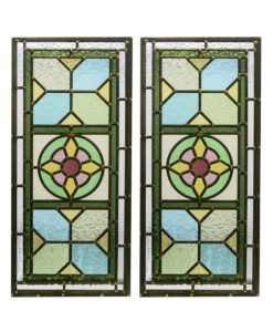 Stained Glass Door Panel, Traditional Stained Glass Panels, Contemporary Stained Glass Panels, Frank Lloyd Wright Stained Glass, Art Nouveau Stained Glass, Victorian Doors, Leadlight Windows, Period Home, Stained Glass Window Film