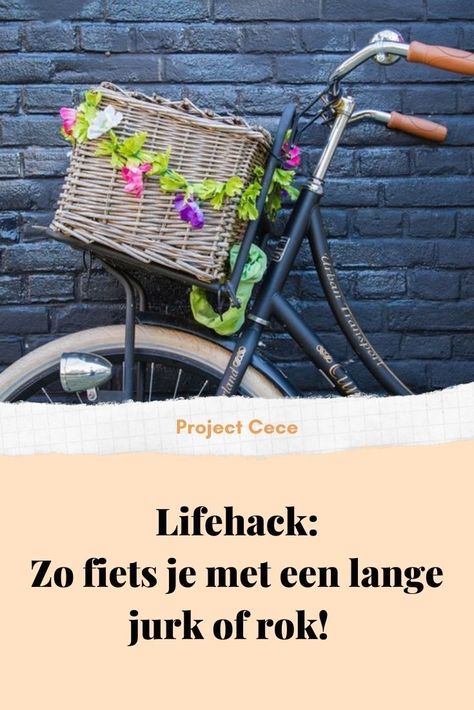 Fietsen met een lange jurk, maxi-dress of lange rok kan knap lastig zijn. In de blog van vandaag delen we een handige tip waarmee je zorgeloos kunt fietsen met een lange jurk of rok! Van