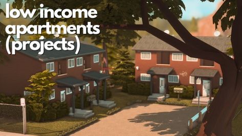 Low Income Apartments Tray and CC | Patreon Sims 4 Cc Free Lots, Sims 4 Starter Home Ideas, Sims 4 Apartment Base Game, Sims 4 Low Income Cc, No Cc Builds Sims 4, Sims 4 Low Income House, Penthouse Apartment Sims 4, Sims 4 Daycare Build, Viii Landgraab Sims 4 Apartment Layout