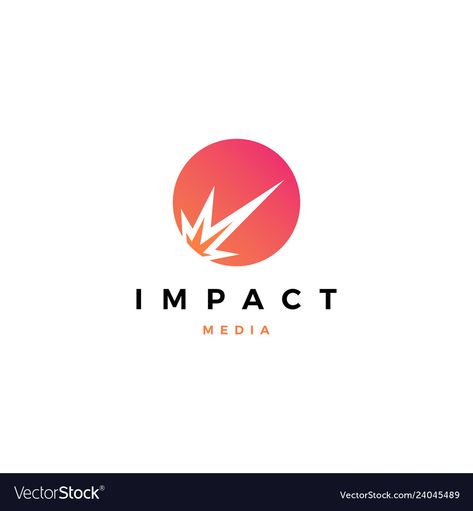 Impact Logo Design, Illustrator Ideas, Logos Ideas, Bike Ideas, Deep Impact, Vector Icons Illustration, Business Logos, Logo Icon, Messenger Logo