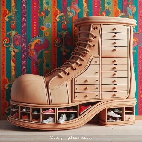 Elevate Your Style: Mercedes Inspired Heel Designs Set the Trend Unusual Furniture Artful Home, Unusual Furniture Bathroom, Unusual Sinks, Strange Furniture, Western Shoe Rack, Diy Western Shoe Rack, Weird Architecture Unusual Homes, Sarah Marie, Unusual Furniture