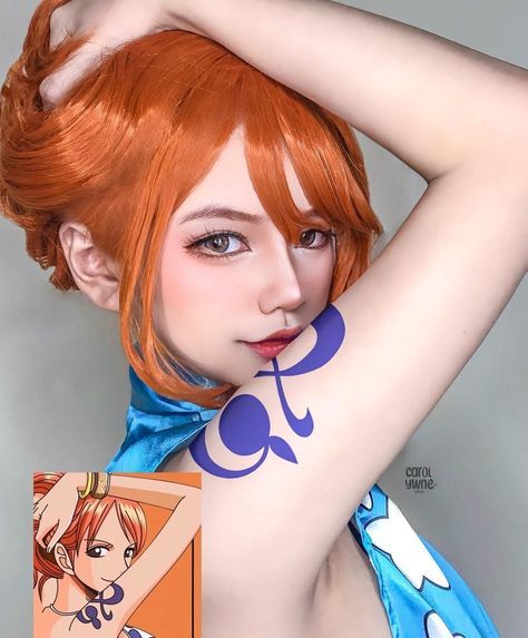 Monster High Makeup, Nami Cosplay, Cosplay Ideas Women, Cute Halloween Makeup, Hot Costume, One Piece Cosplay, One Piece Crew, Kawaii Cosplay, One Piece Nami