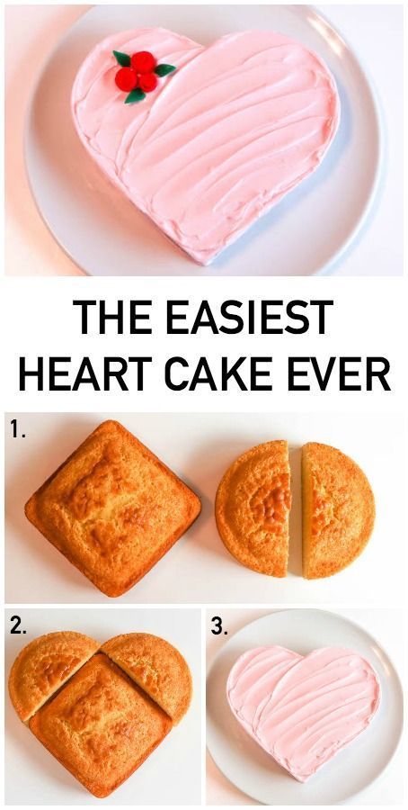 Heart Cake Design, Heart Shaped Cake, Heart Cakes, Shaped Cake, Heart Cake, Creative Cakes, Easy Cake, Healthy Baking, Let Them Eat Cake